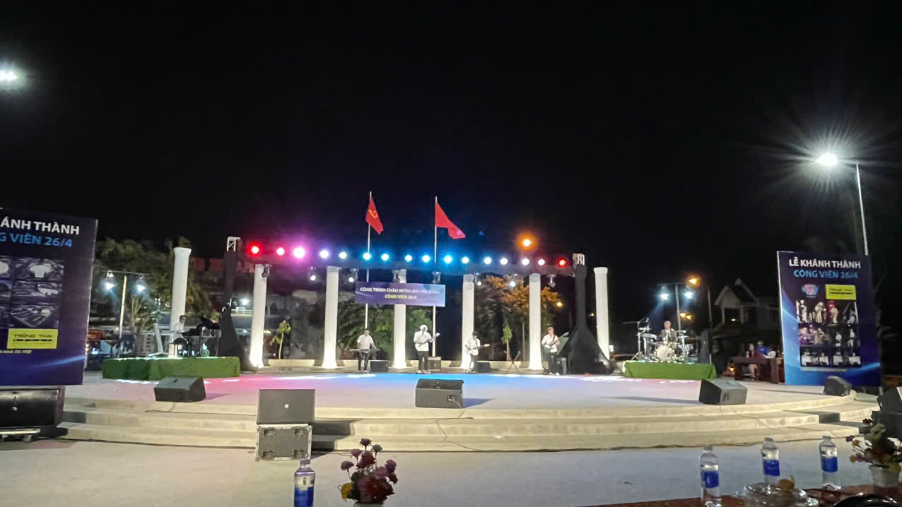 LỄ KHÁNH THÀNH CÔNG VIÊN 26/4 TẠI LONG THÀNH ĐỒNG NAI